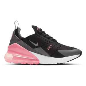 Nike Air Max 270 - Boys' Grade School - Black/Metallic Silver/Smoke Grey
