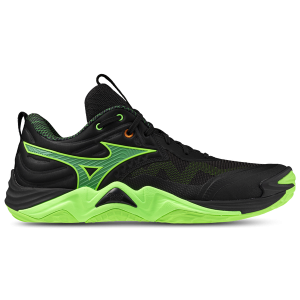 Mizuno Wave Momentum Elite - Men's - Black/Green