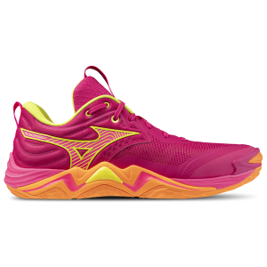 Mizuno Wave Momentum Elite - Men's - Pink Tetra/Fortune Yellow