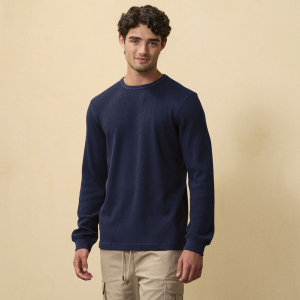 CSG Thermal Long Sleeve T-Shirt - Men's - Navy/Navy