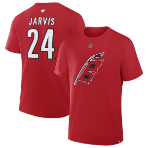Fanatics NHL Carolina Hurricanes Name & Number T-Shirt - Men's - Red