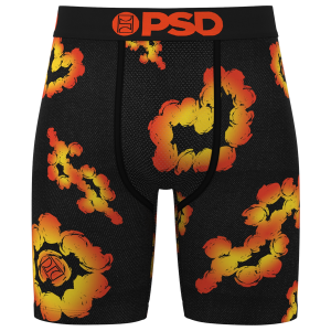 PSD Cloud Flares Underwear - Men's - Black/Orange