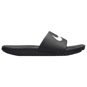 Nike Kawa Slides - Boys' Preschool - Black/White