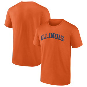 Fanatics Illinois Arch Long Sleeve Shirt - Men's - Orange