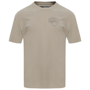 Pro Standard KNICKS NEUTRAL CJ DROP SHOULDER TEE - Men's - Taupe