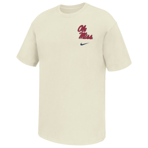 Nike Ole Miss Primary LC Short-Sleeve T-Shirt - Men's - White