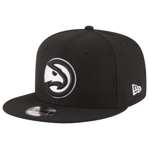 New Era Hawks 9Fifty Snapback Cap - Men's - White/Black
