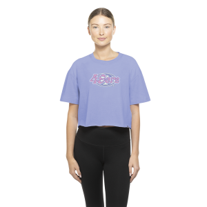 New Era NFL San Francisco 49ers Glow Ink S/S T-Shirt - Women's - Purple