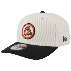 New Era Orioles 9Seventy Cord Loyal Cap - Adult - White/Black