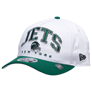 New Era Jets 9Forty A-Frame 2T Arch Cap - Adult - White/Green