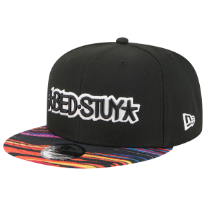 New Era Nets City Edition 25 9FIFTY - Adult - Black/Multi