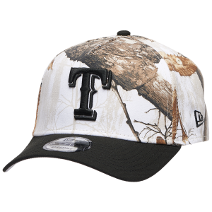 New Era Rangers 9FORTY A-Frame Snow Realtree Cap - Adult - Multi/Black