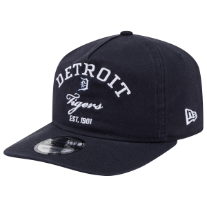 New Era Tigers 19TWENTY Stacked Cap - Adult - Navy