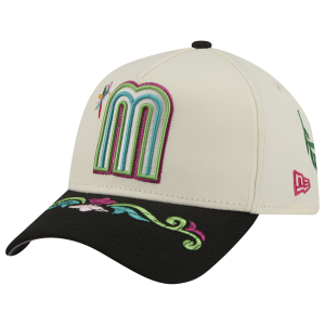 New Era Mexico 940AF World BB Classic '26 Local Cap - Adult - Black/Chrome