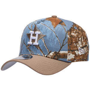 New Era Astros 940 A-Frame RealTree Cap - Adult - Realtree Camo/Tan