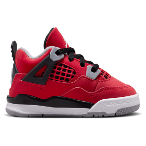 Jordan Retro 4 - Boys' Toddler - Red/Grey/White