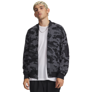 Under Armour SU Mesh Bomber - Men's - Black