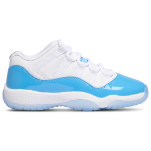 Jordan Retro 11 Low - Boys' Grade School - White/Black/Blue