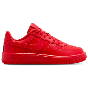 Nike Air Force 1 Low - Boys' Preschool - Black/Red