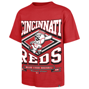 47 Brand MLB Heater Foundation Short Sleeve T-Shirt - Men's - Red