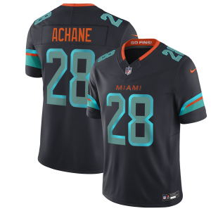 Nike Dolphins NFL Rival DA28 Limit Jersey - Men's - Black