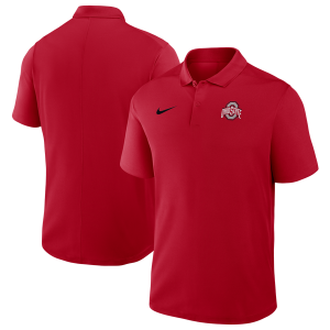 Nike Ohio State Primary Polo - Men's - Red