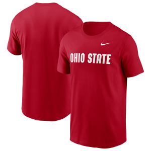 Nike Ohio State Wordmark Short-Sleeve T-Shirt - Men's - Red