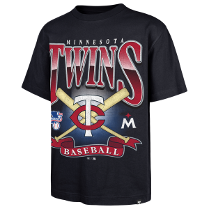 47 Brand MLB Town Foundation Short Sleeve T-Shirt - Men's - Navy