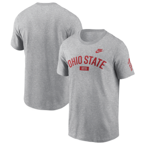 Nike Ohio State Arch Short-Sleeve T-Shirt - Men's - Gray