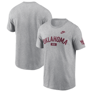 Nike Oklahoma Arch Short-Sleeve T-Shirt - Men's - Gray