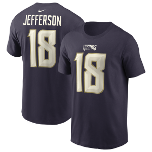 Nike Vikings NFL Rival JJ18 Short Sleeve T-Shirt - Men's - Purple