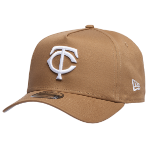 New Era Twins A Frame Adjustable Cap - Men's - Khaki/White