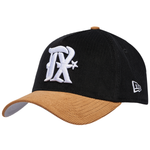 New Era Rangers 940AF Cord Cap - Adult - Black/Tan