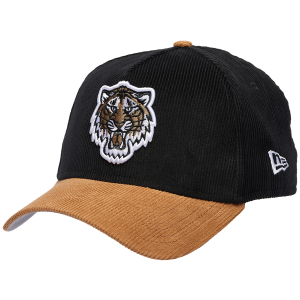 New Era Tigers 940AF Cord Cap - Adult - Black/Tan