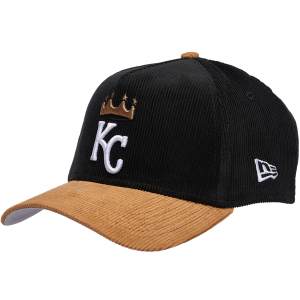 New Era Royals 940AF Cord Cap - Adult - Black/Tan