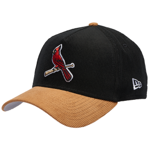 New Era Cardinals 940AF Cord Cap - Adult - Tan/Black