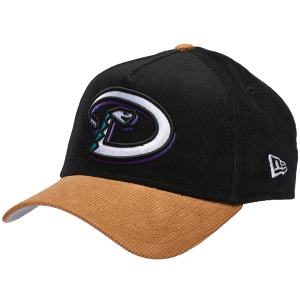 New Era Diamondbacks 940AF Cord Cap - Adult - Black/Tan