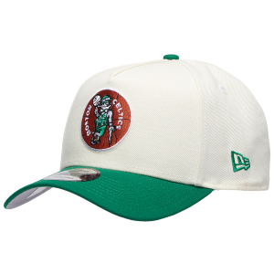 New Era Celtics 940 A Frame HWC Cap - Adult - Chrome/Kelly