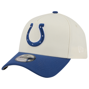New Era NFL 9FORTY A-Frame Cap - Adult - Chrome/Blue
