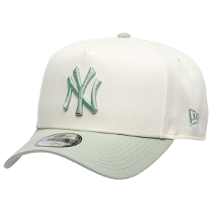 New Era Yankees 940 A-Frame Cap - Adult - Chrome/Green