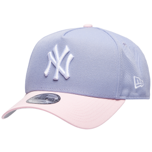 New Era Yankees 940 A-Frame Cap - Adult - Purple/Pink