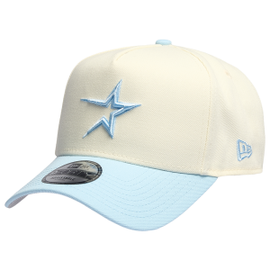 New Era Astros 940 A-Frame Cap - Adult - Blue/Chrome