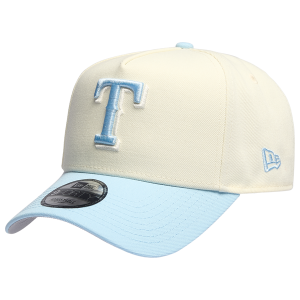 New Era Rangers 940 A-Frame Cap - Adult - Chrome/Blue