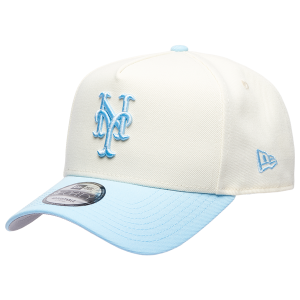 New Era 9FORTY A-Frame Custom Cap - Adult - Chrome/Blue