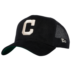 New Era Indians 940AF Cord Cap - Adult - Black