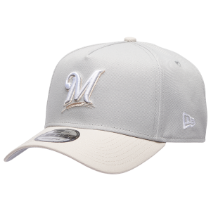 New Era MLB 940 A-Frame Cap - Adult - Gray/Silver