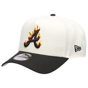 New Era MLB 940 A-Frame Flame Cap - Adult - White/Black