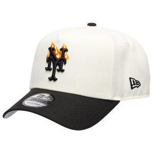 New Era MLB 940 A-Frame Flame Cap - Adult - Black/White