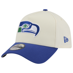 New Era NFL 9FORTY A-Frame Cap - Adult - Blue/Chrome