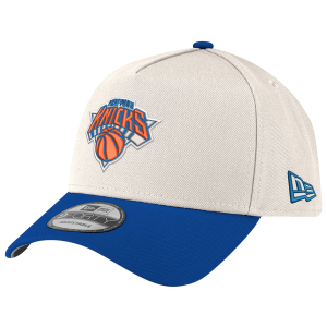 New Era Knicks 940 A-Frame Champs SP Cap - Adult - Chrome/Blue